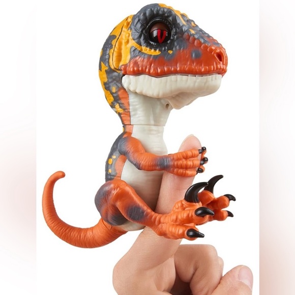Blaze Raptor Fingerling By WowWee Collectible - Picture 9 of 12